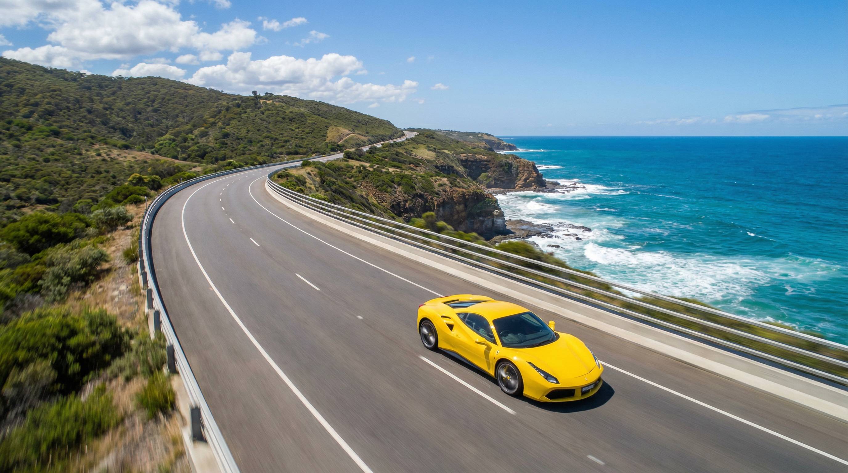 国产视频超跑海岸公路测评视频